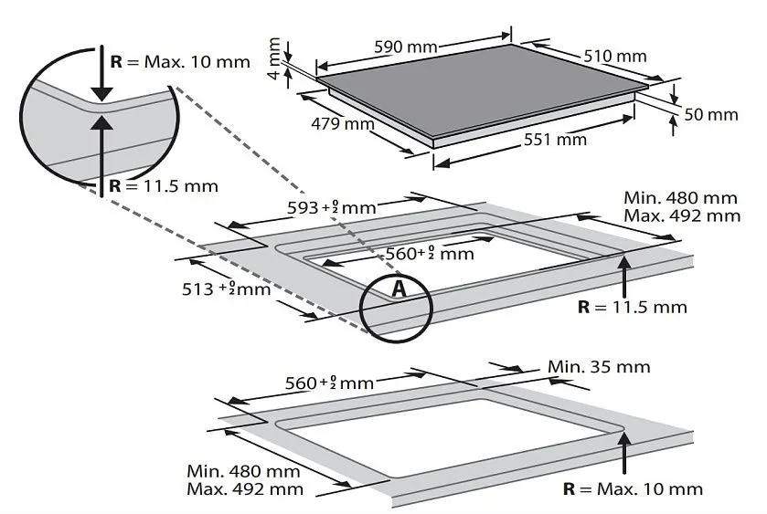 Варочная поверхность WHIRLPOOL WL B6860 NE/S