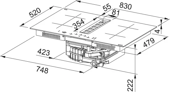 Варочная поверхность FRANKE FMA 8372 4RC HI (340.0731.878)