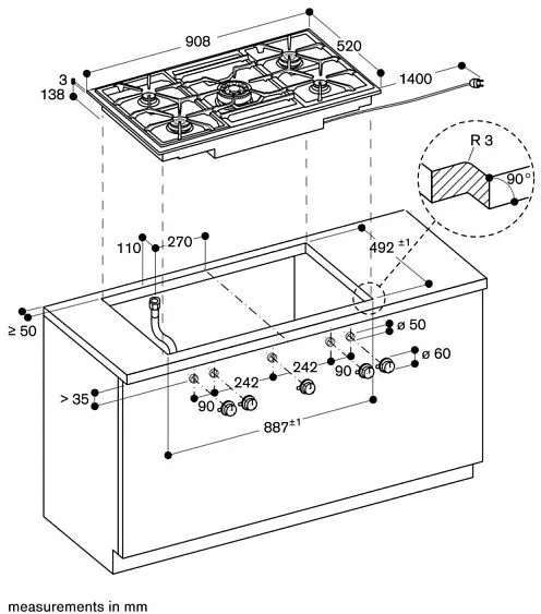 Варочная поверхность GAGGENAU VG491215