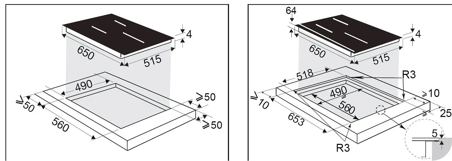 Варочная поверхность DE DIETRICH DPI5652AB