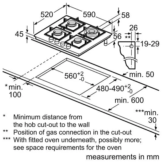 Варочная поверхность BOSCH PPH6A6I40O