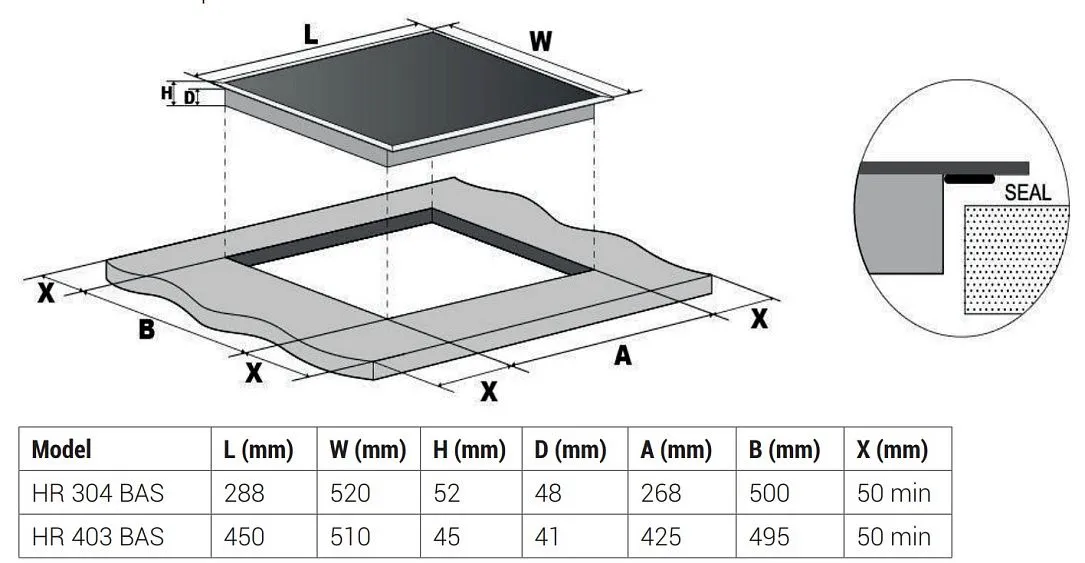 Варочная поверхность HOTPOINT-ARISTON HR 4O3 BAS