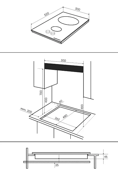 Варочная поверхность KUPPERSBERG FG 31 B