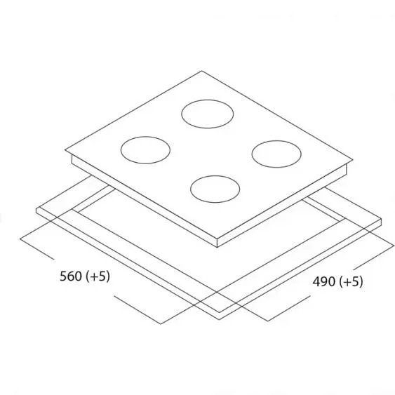 Варочная поверхность OASIS P-MNP