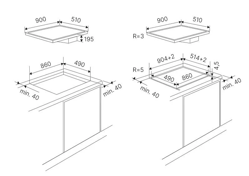 Варочная поверхность KUPPERSBUSCH KMI 9350.0 SR Stainless Steel