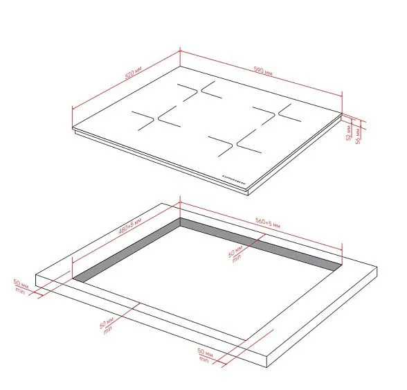 Варочная поверхность KUPPERSBERG ICI 603