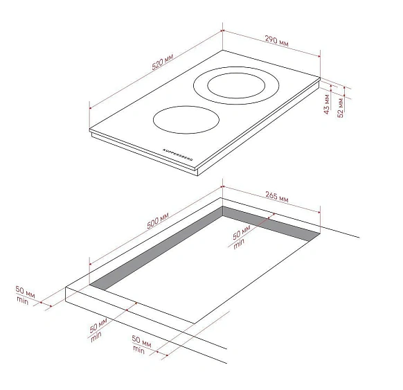 Варочная поверхность KUPPERSBERG ECO 322
