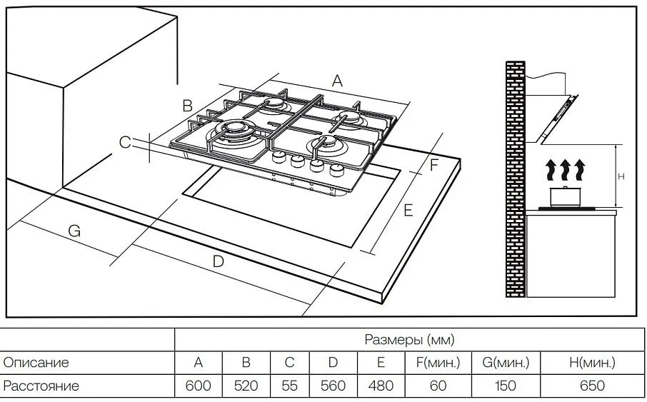 Варочная поверхность HAIER HHQ-M64CTPX