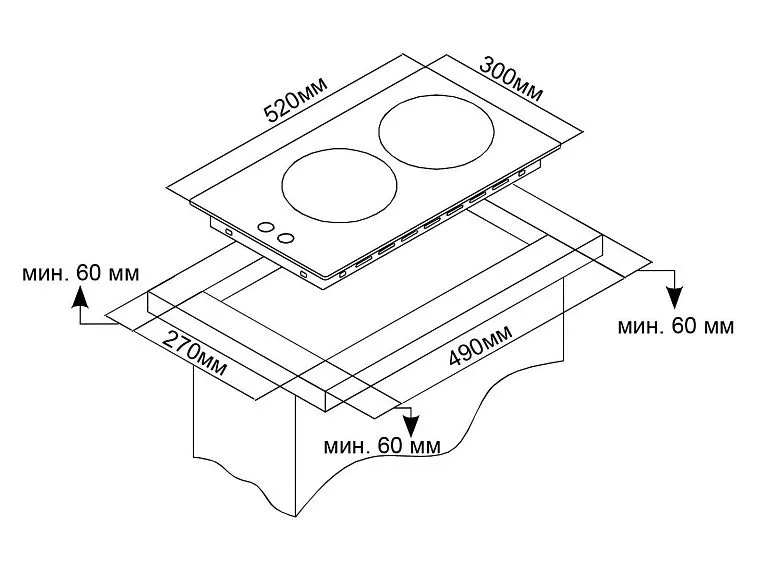 Варочная поверхность ARDO GH32GCB2