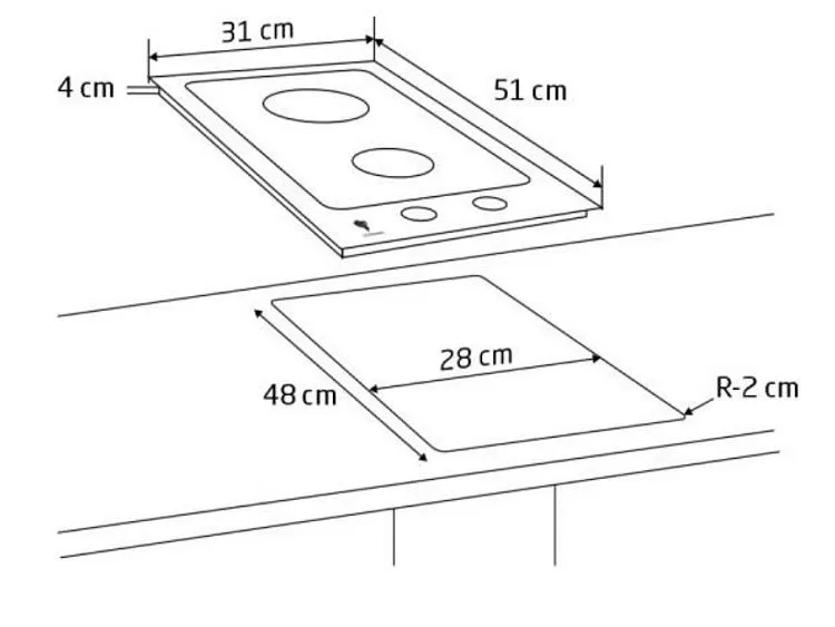 Варочная поверхность LEONORD LEG-30201S