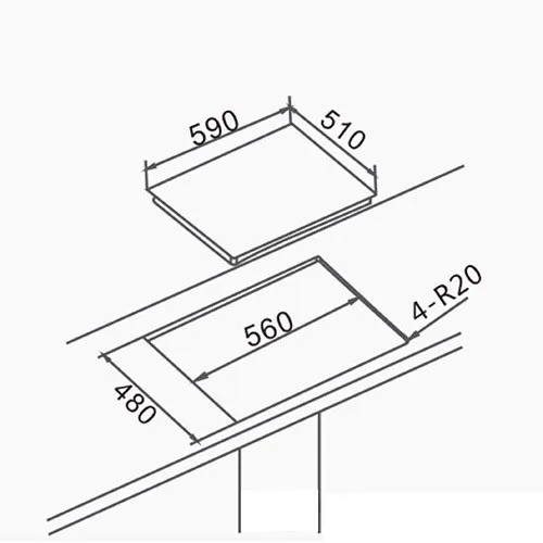 Варочная поверхность ELTRONIC 33-02 бежевый