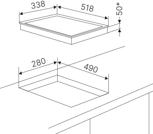 Варочная поверхность KUPPERSBUSCH VKGW 3551.0 SR-E5
