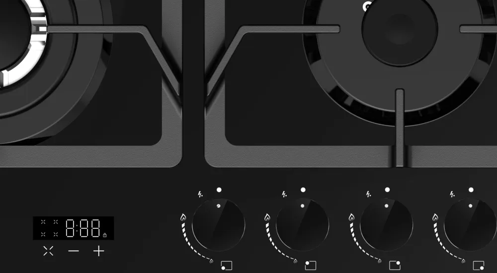 Варочная поверхность YOSHIRO YBH-G60B402