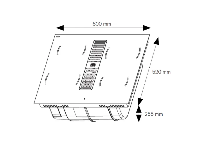 Варочная поверхность BERTAZZONI P604ICH30NP