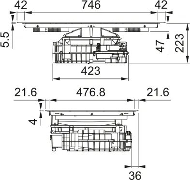 Варочная поверхность FRANKE FMY 8362 S R HI (340.0731.873)