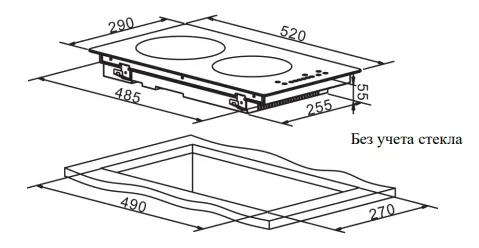 Варочная поверхность WEISSGAUFF HI 32 WA