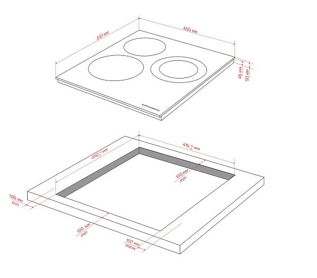 Варочная поверхность KUPPERSBERG ECO 400