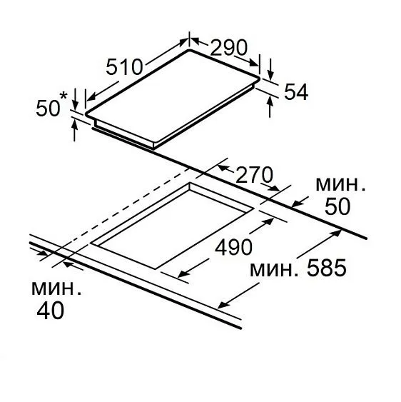 Варочная поверхность MAUNFELD AVCE3023BK
