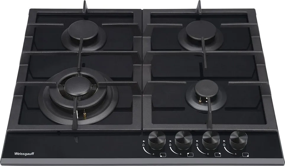 Варочная поверхность WEISSGAUFF HGG 641 BGh Black Edition