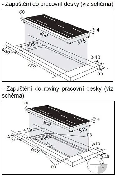 Варочная поверхность DE DIETRICH DPH4840BT