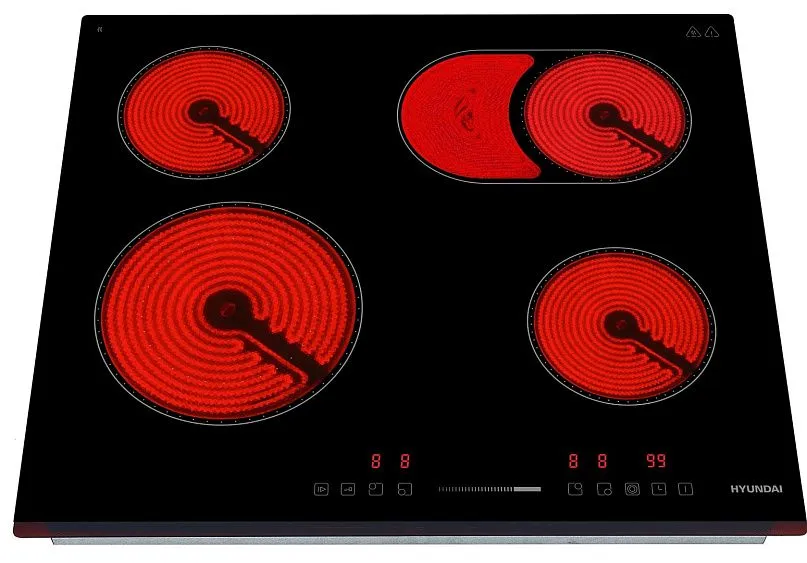 Варочная поверхность HYUNDAI HHE 6673 BG