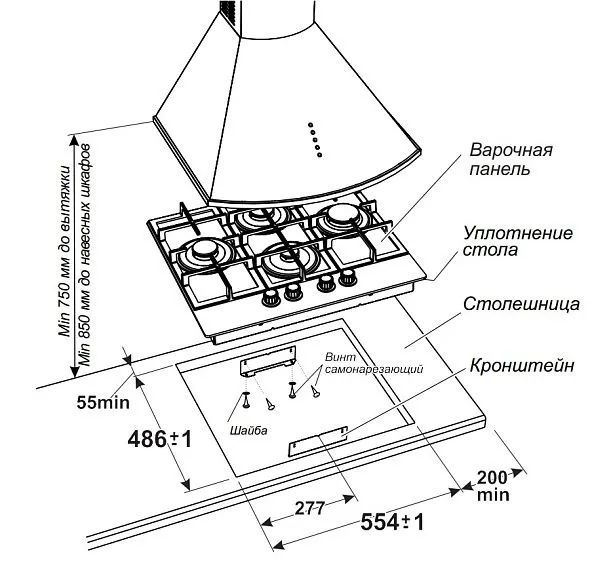 Варочная поверхность GEFEST ПВГ 2231-10 К82