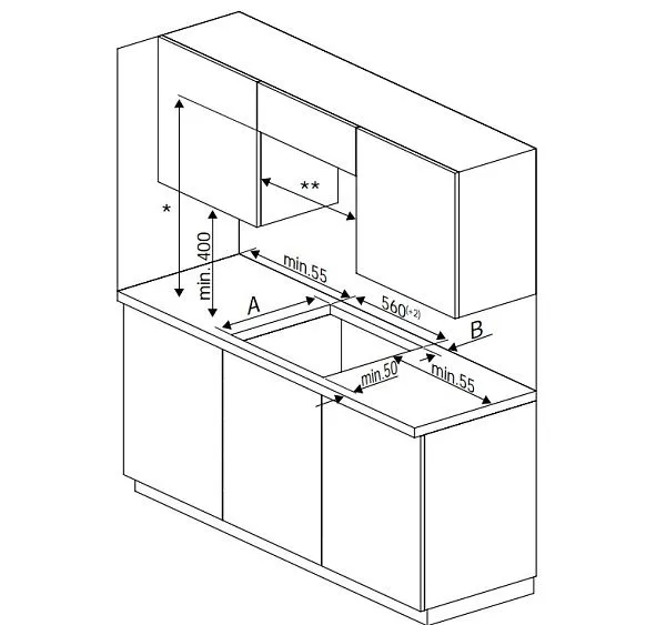 Варочная поверхность GRUNDIG GIEI623471MN