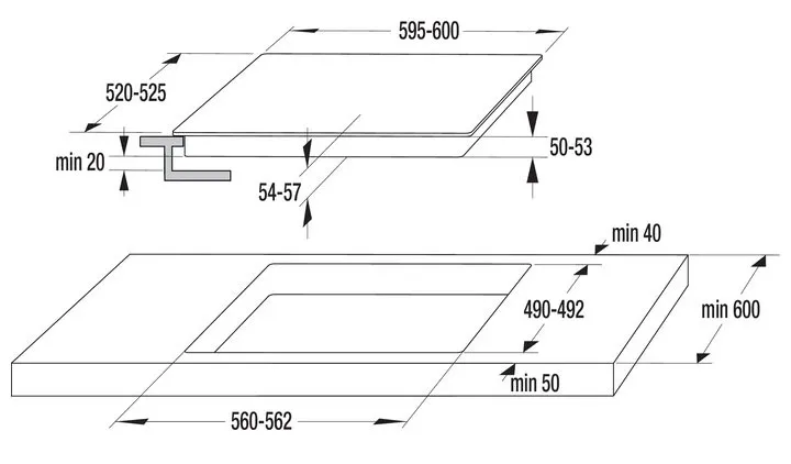 Варочная поверхность GORENJE ECT646BSCE