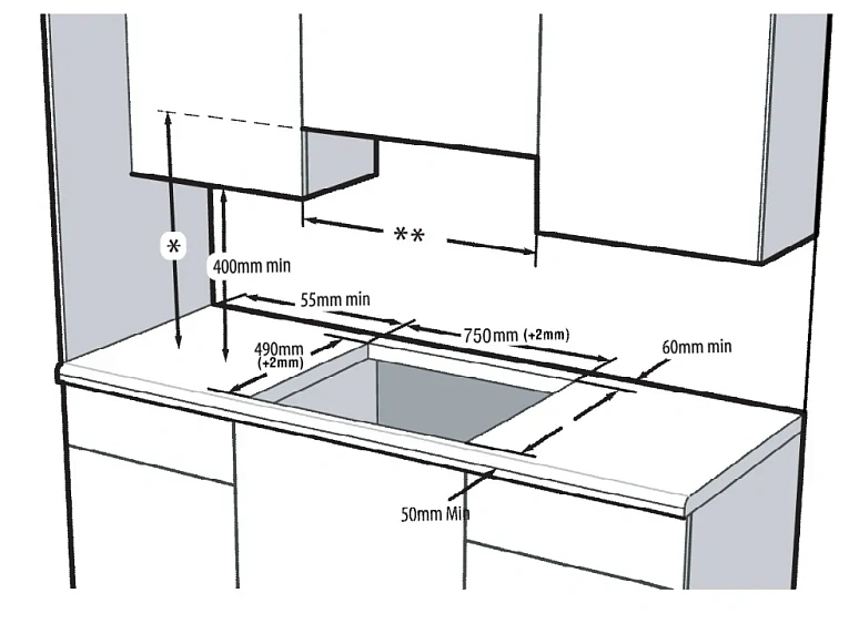 Варочная поверхность GRUNDIG GIEI838980INH