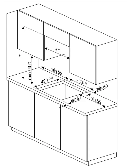 Варочная поверхность GRUNDIG GIEI623410MX
