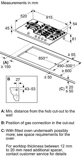 Варочная поверхность BOSCH PPM9A6I40