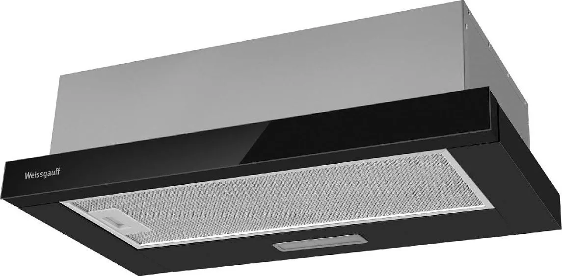 Вытяжка WEISSGAUFF TEL 600 2M Black Glass