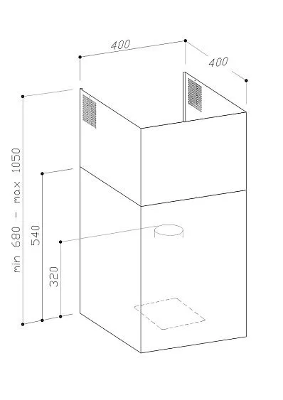 Вытяжка SIRIUS MO 210 B
