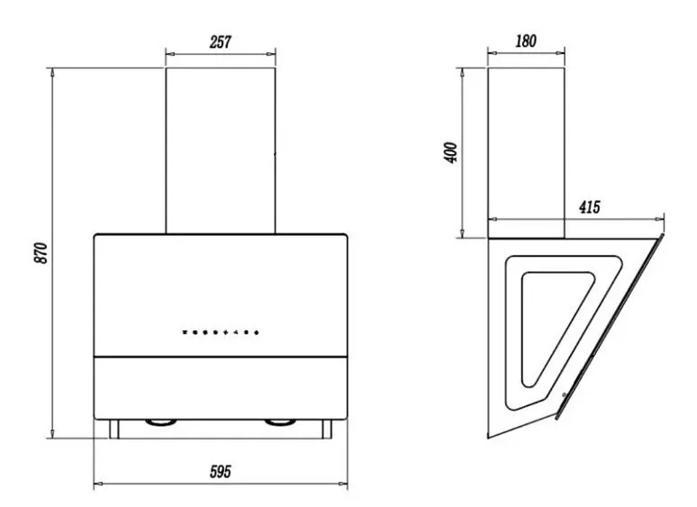 Вытяжка HAIER HVY-W672GBH