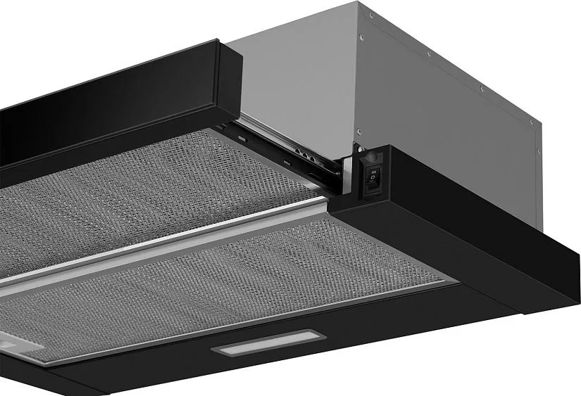 Вытяжка WEISSGAUFF TEL 600 2M Black Glass
