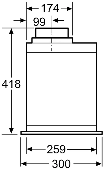 Вытяжка BOSCH DHL885C