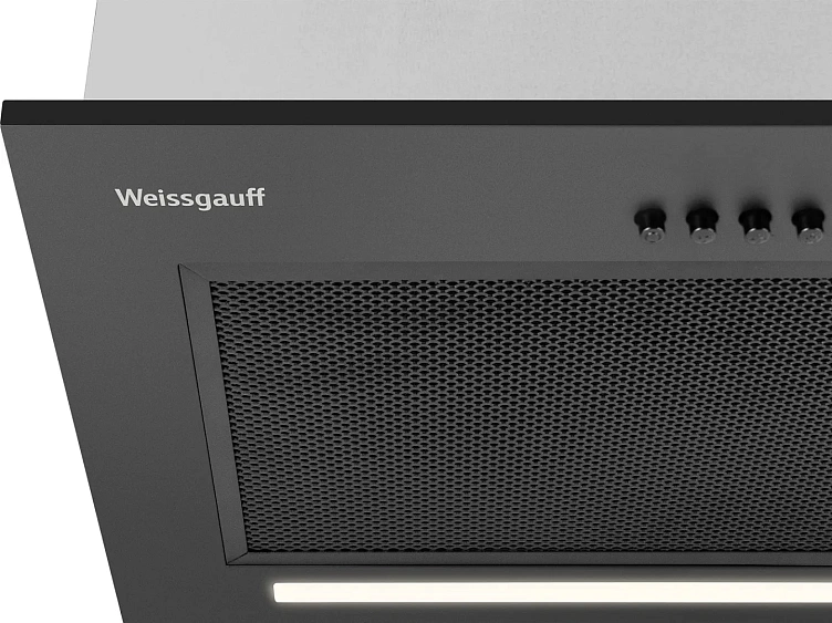 Вытяжка WEISSGAUFF BOX 450 PB BL