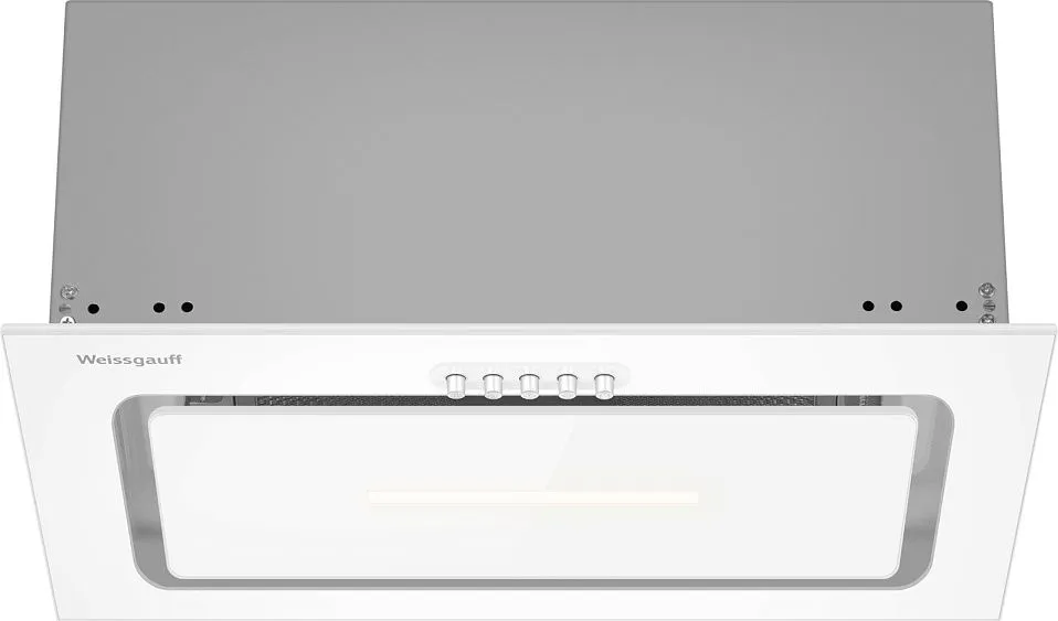 Вытяжка WEISSGAUFF Aura 452 PB White Glass