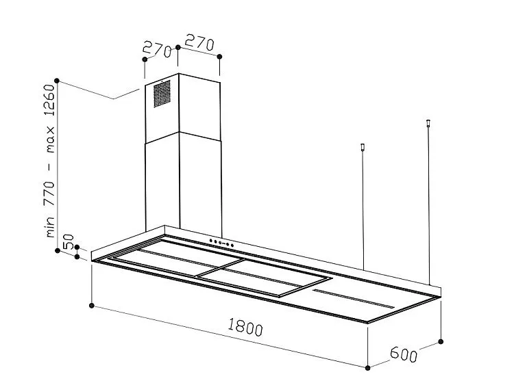 Вытяжка SIRIUS SIL 37 TC IX