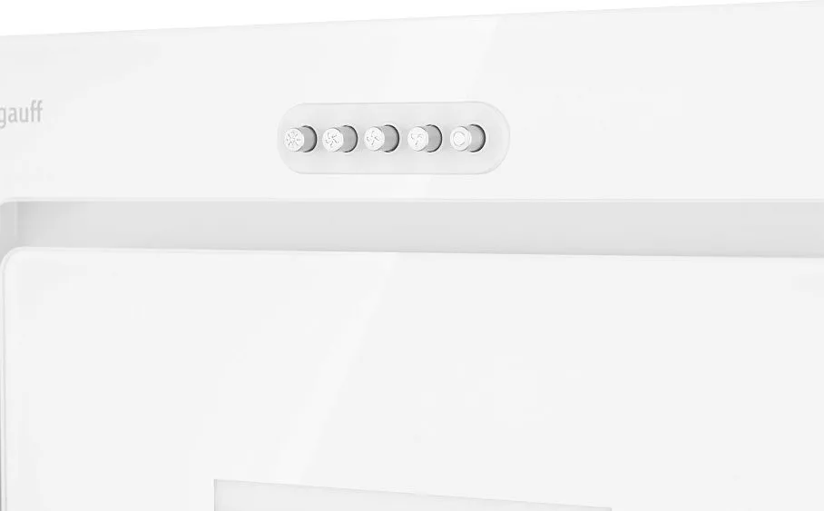 Вытяжка WEISSGAUFF Aura 452 PB White Glass