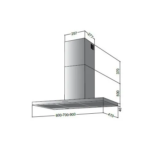 Вытяжка LEX p4 700 inox