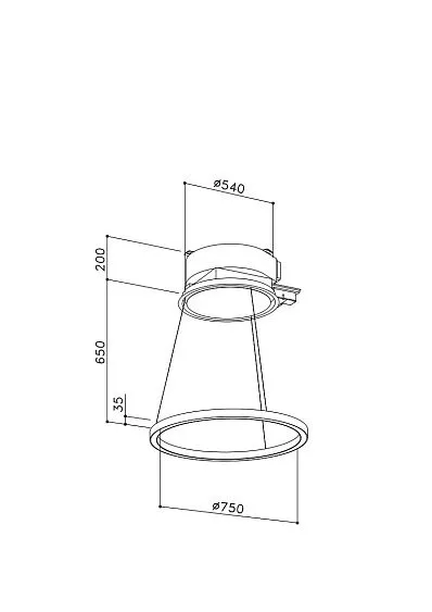 Вытяжка SIRIUS SLT 973 HALO EM IX
