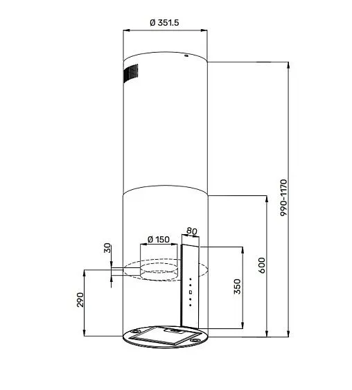 Вытяжка KUPPERSBERG MOTUBA 35 B