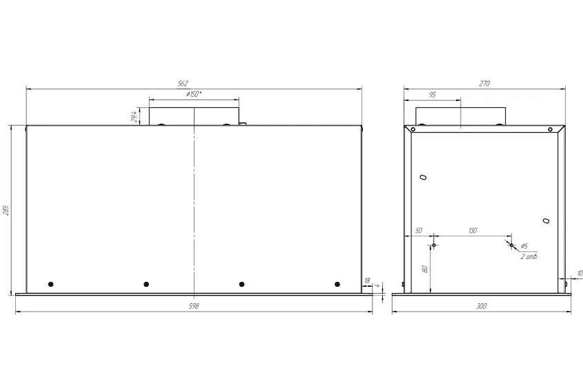 Вытяжка FRANKE LUCE 60 WH (305.0738.596)