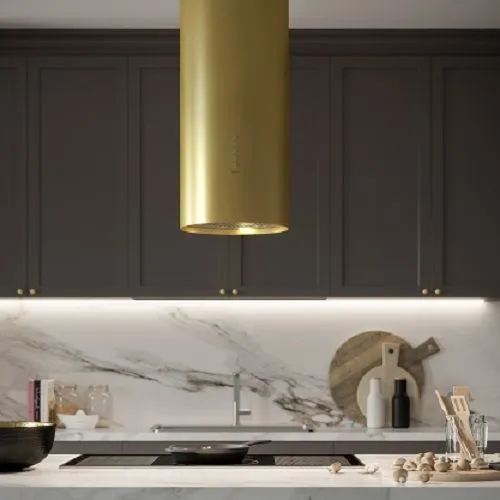 Вытяжка FALMEC POLAR EVO IS GOLD 35 (CPOI90.E11P2#EUC490F)