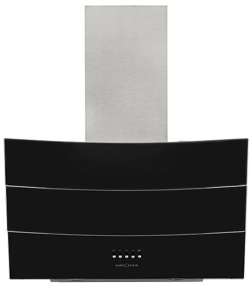 Вытяжка KRONA INGA 600 inox/black push button
