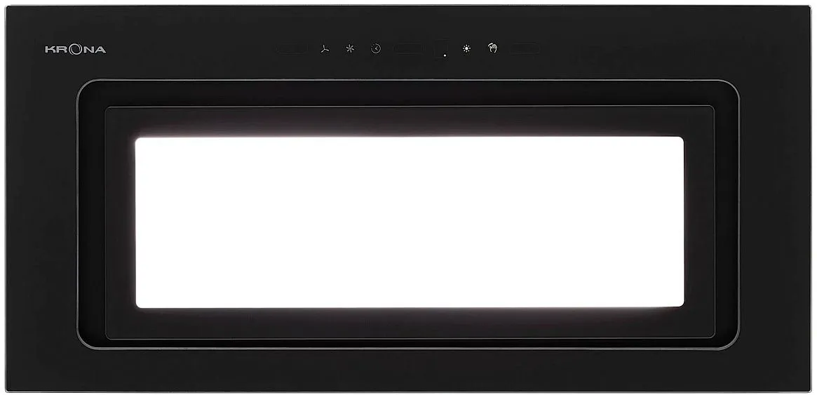 Вытяжка KRONA SELINA F MAX 600 black SGC