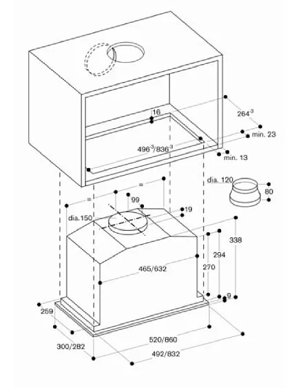 Вытяжка GAGGENAU AC200161