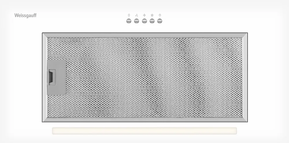 Вытяжка WEISSGAUFF Integra 850 PB WH