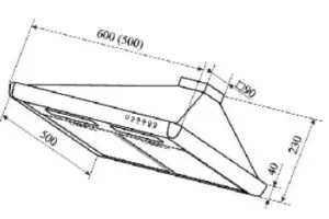 Вытяжка КВАРЦ 533 ВК-1-35-3 copper